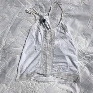 American Eagle white racer back tank sz XS